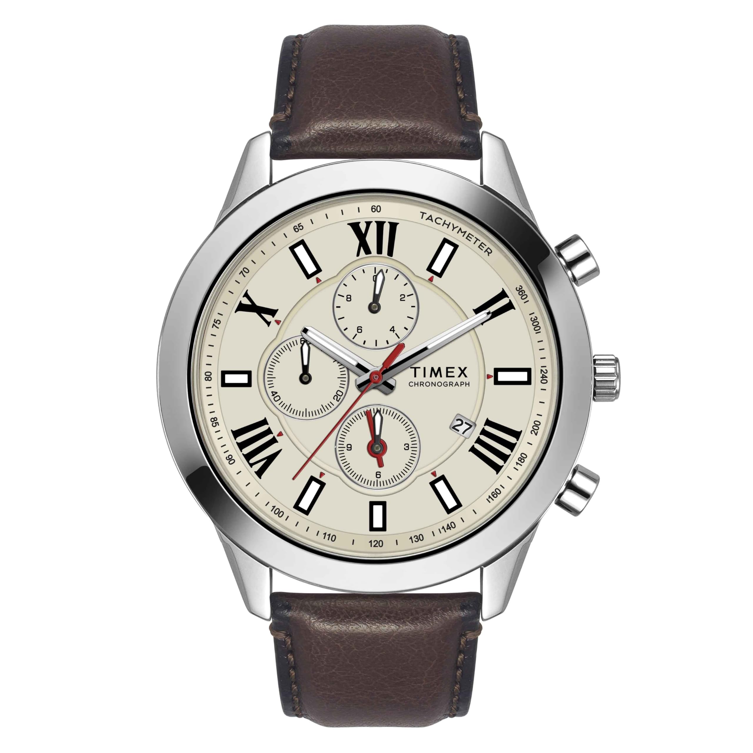 See full amazon price history chart for TIMEX Men Warm Grey Round Dial Analog Watch - TWEG18514 TIMEX Men Warm Grey Round Dial Analog Watch - TWEG18514 (B0D1CG26BC) Amazon Price History, Amazon Price Tracker