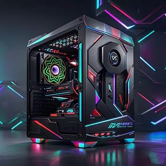 120mm RGB Case PC Fans Cooler Fan with Max 1650 RPM Low Noise Cooling Fan Blade LED Lighting Glows Dynamic Multi-Graph Cycle 1 Pack