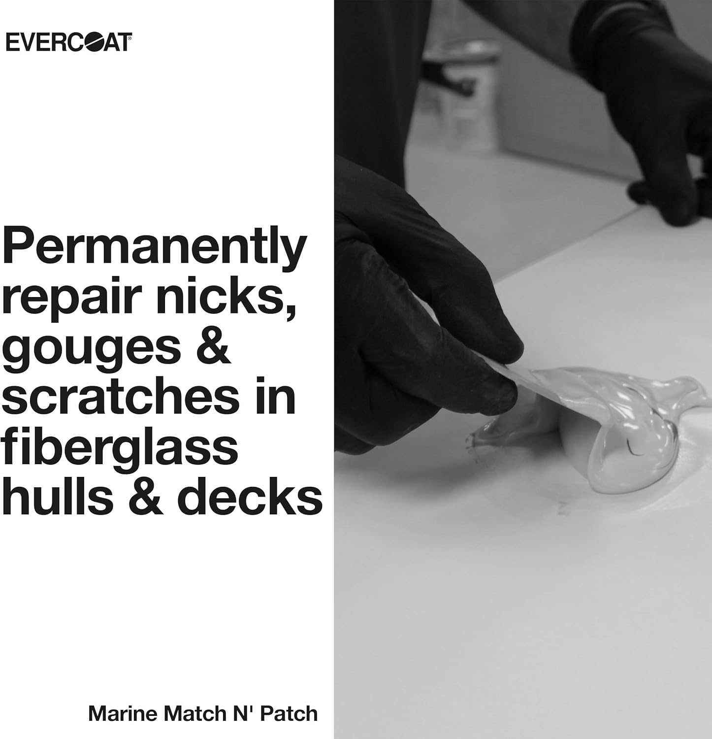 Evercoat Marine Match N'Patch Repair Kit - Repairs Nicks, Gouges & Scratches - 1 Count