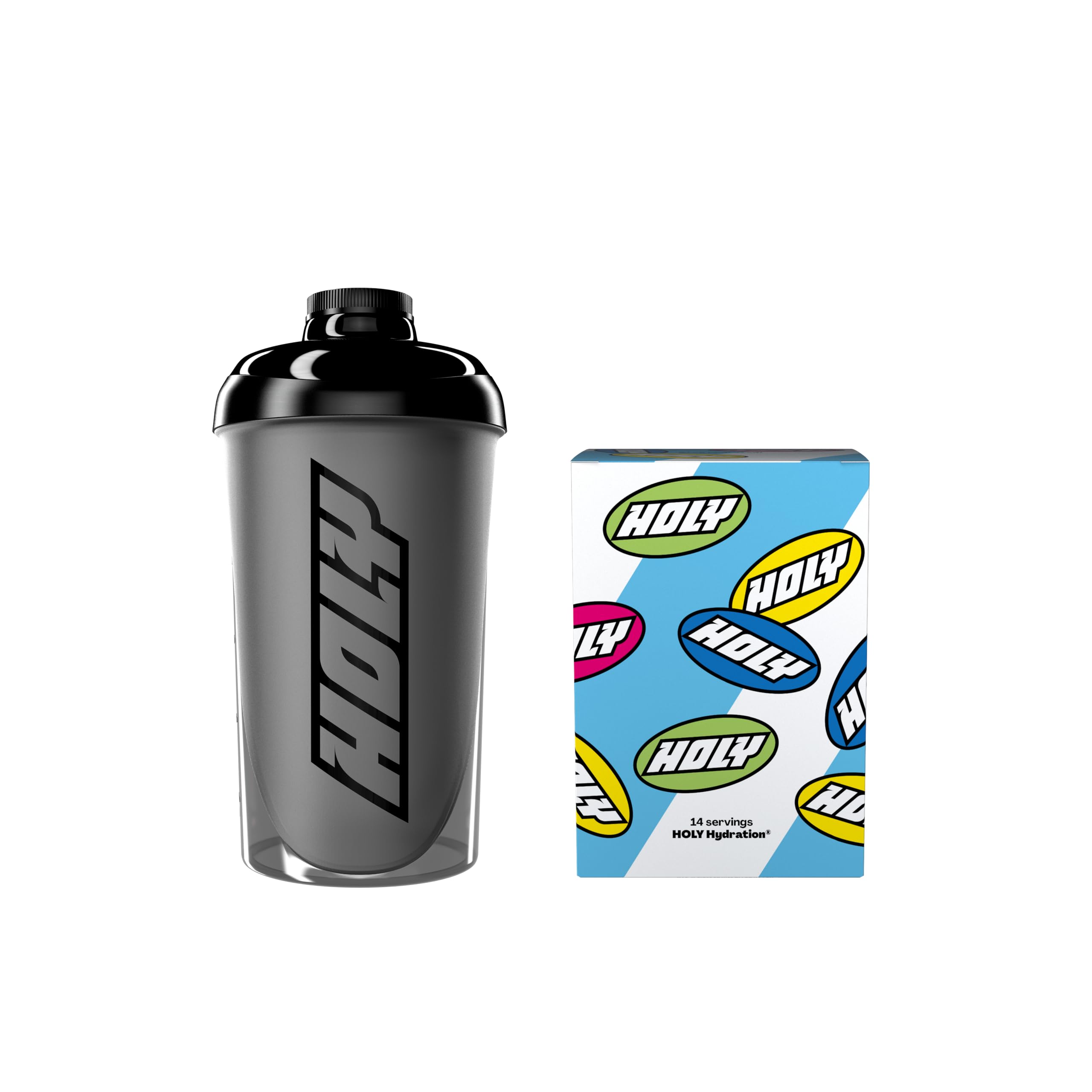 HOLY Hydration Kit de démarrage - Boisson sportive - 2x7 portions au goût fruité naturel - Avec électrolytes et minéraux - Végétalien - Sans sucre