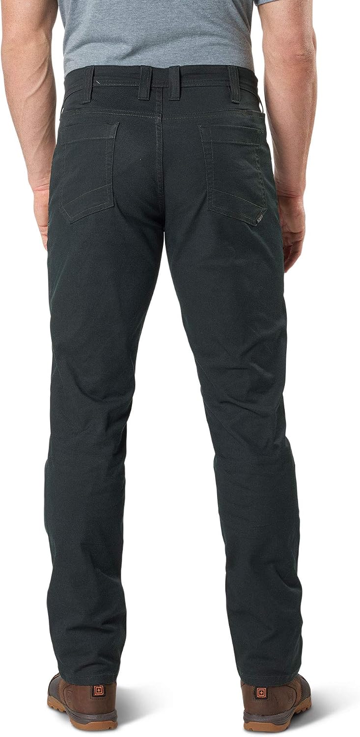 5.11 Tactical Men's Defender-Flex Slim Pant, Cavalry Twill, Yoke Utility Pocket, Style 74464