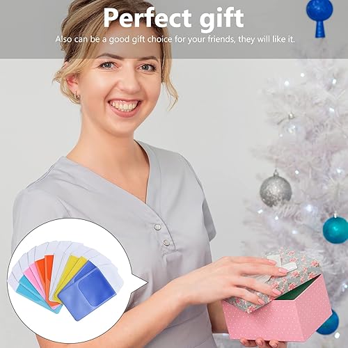 Miniatura 4 de NUOBESTY Estuche para bolígrafos, 24 paquetes de protector de bolsillo pesado para camisa, protector de bolsillo para bolígrafos, abrigo de