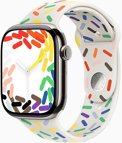 Miniatura 37 de Apple Watch Series 10 [GPS + Cellular 42 mm] Reloj inteligente con carcasa de aluminio oro rosa con correa deportiva ciruela Monitor de actividad