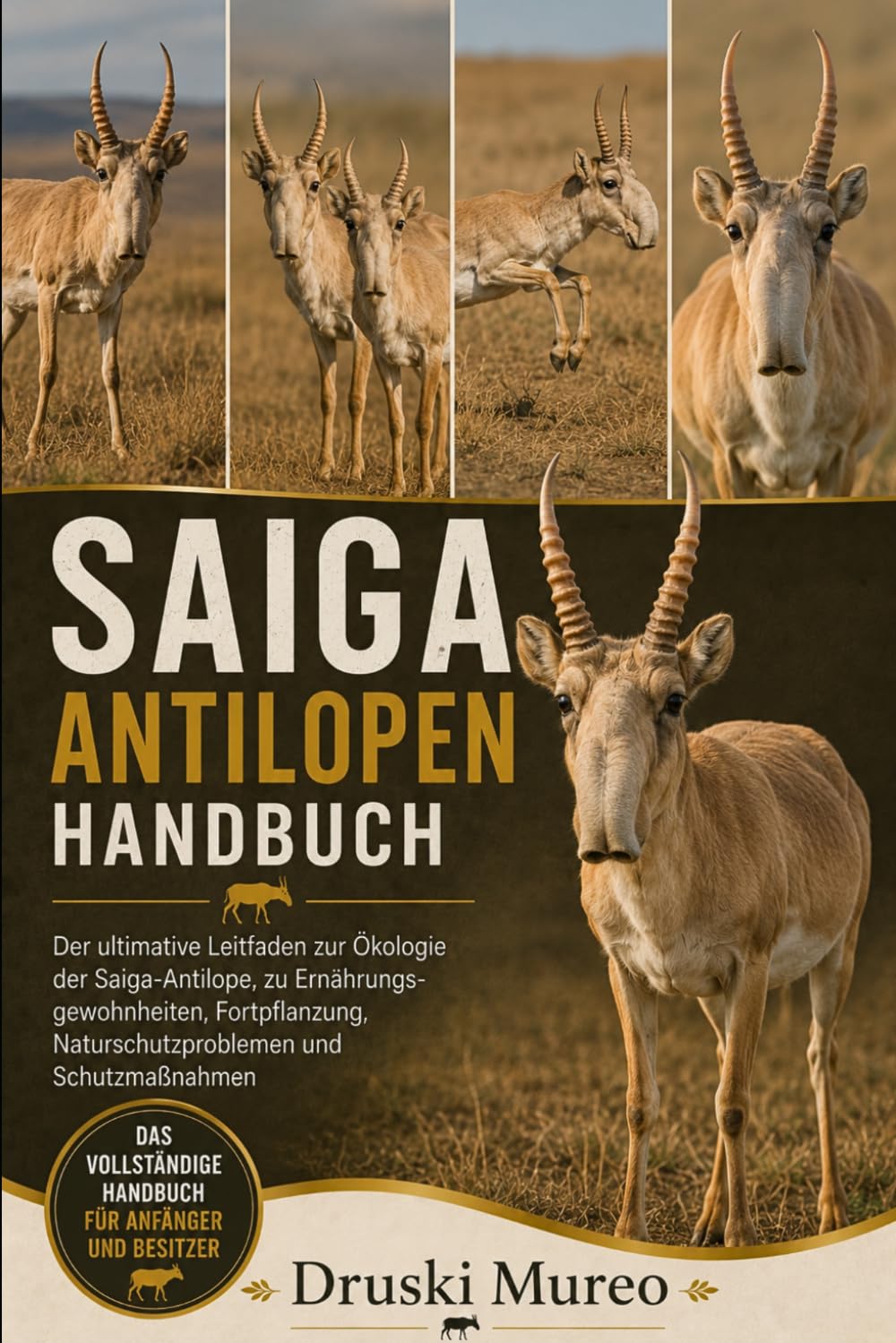 SAIGA-ANTILOPEN-HANDBUCH: Der ultimative Leitfaden zur Ökologie der Saiga-Antilope, zu Ernährungsgewohnheiten, Fortpflanzung, Naturschutzproblemen und Schutzmaßnahmen