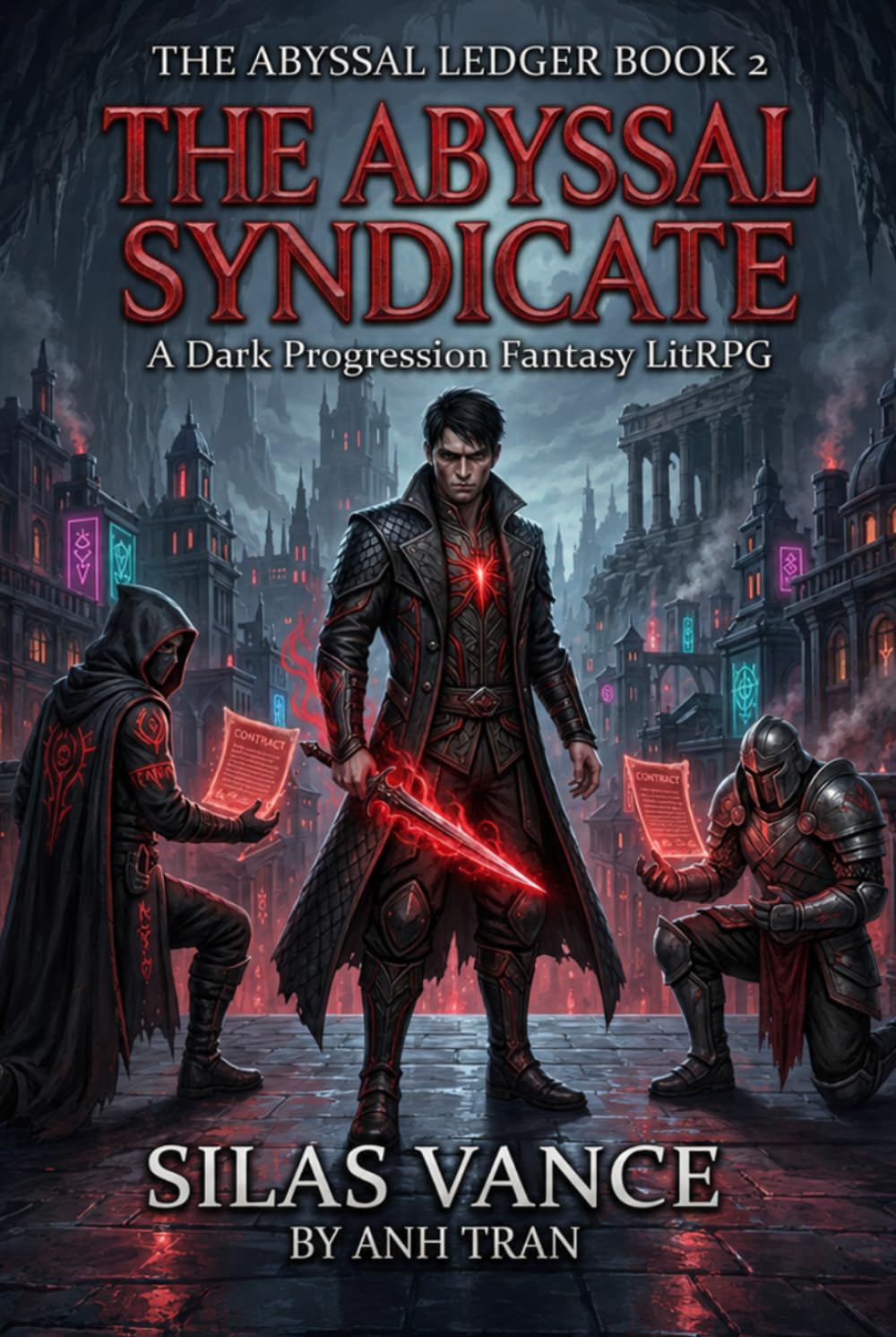 The Abyssal Syndicate: A Dark Progression Fantasy LitRPG (The Abyssal Ledger Book 2) (THE ABYSSAL WARDEN)