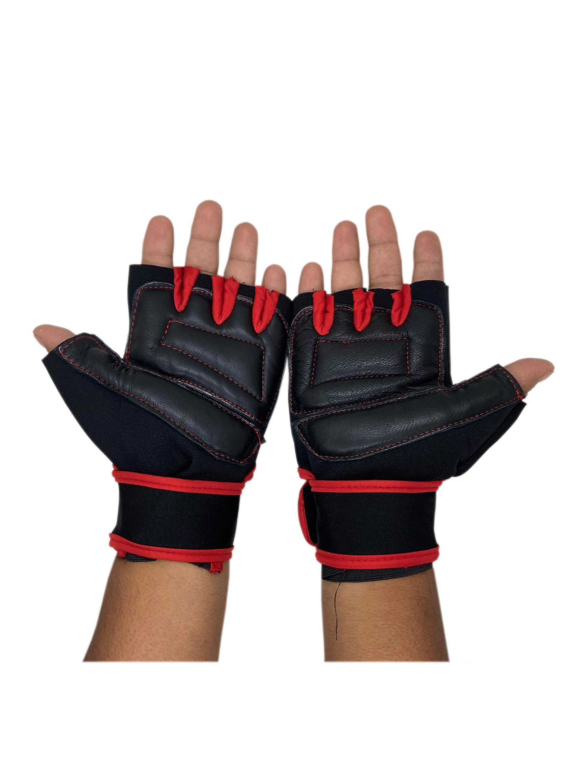 COOL INDIANS Gym Gloves with Foam Hand Gripper Support for Men Women & Sports Gym Gloves, Fitness Training and Workout with Half-Finger Length Wrist Wrap for Protection (B0BDL5GT9W) Amazon Price History, Amazon Price Tracker