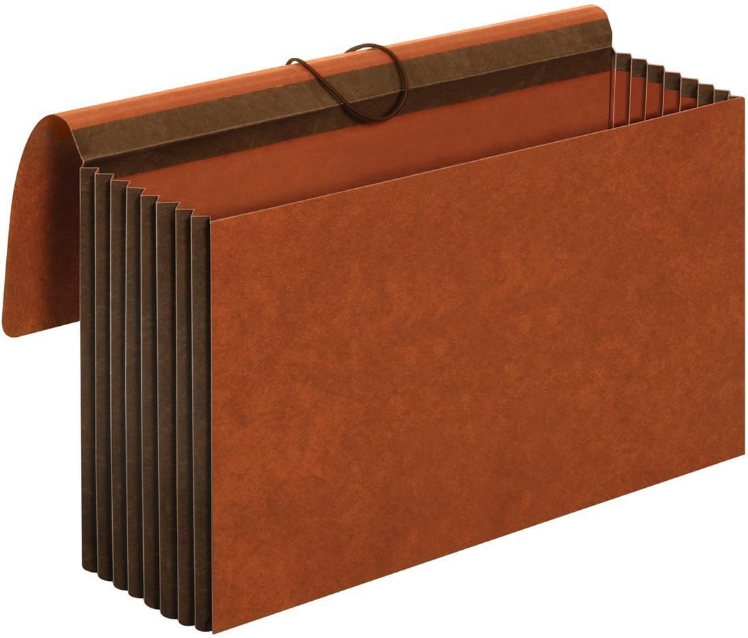 Globe-Weis 7-Inch Expert Extra Wide Heavy Duty Wallets (GLWCL1087GLHD),Pack of 5