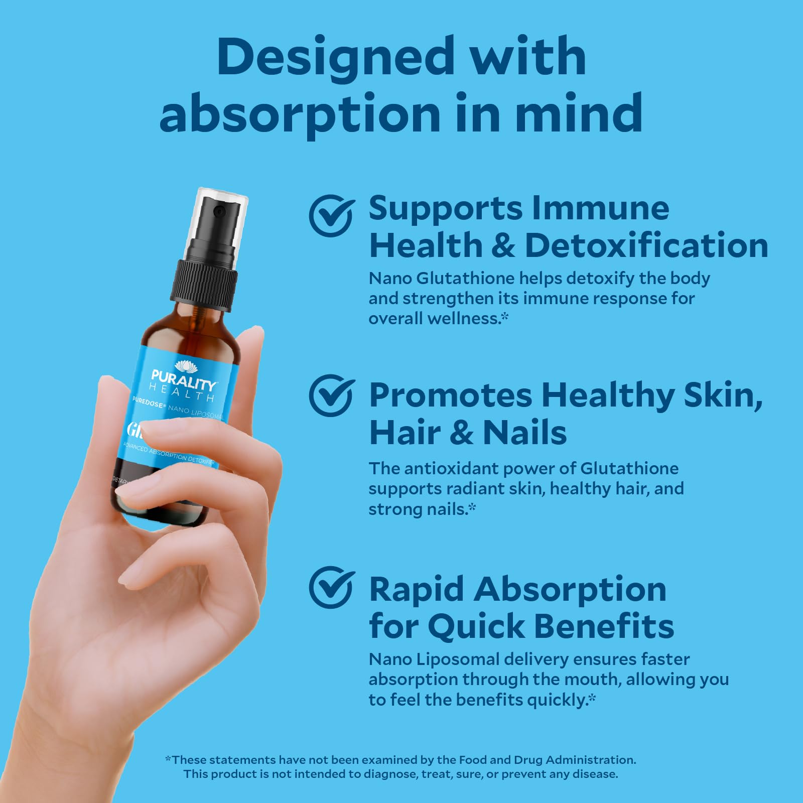 liposomal glutathione para que sirve en español GUIGMIENS LIPOSOMAL GLUTATHIONE LIQUID 1500mg Anti Aging Antioxidant  Detoxifier