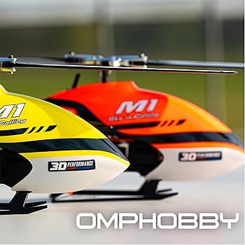 Amazon.com: OMPHOBBY M1 V1 RC Helicopter for Adults - Relaunched