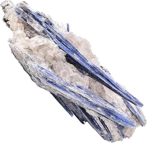 JIC Gem Cristal curativo mineral bruto natural de cianita azul crudo irregular para decoración del hogar, 1 pieza de 1.1-1.54 libras disponible en Yaxa Peru