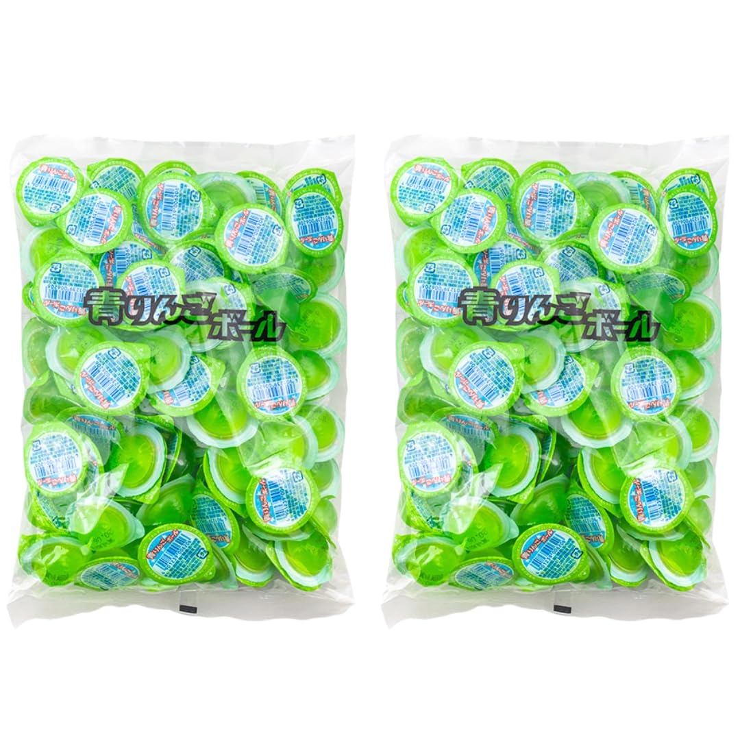 青リンゴ様② Amazon.co.jp: 江口製菓 青りんご ボール ゼリー 200個 青リンゴ味 大