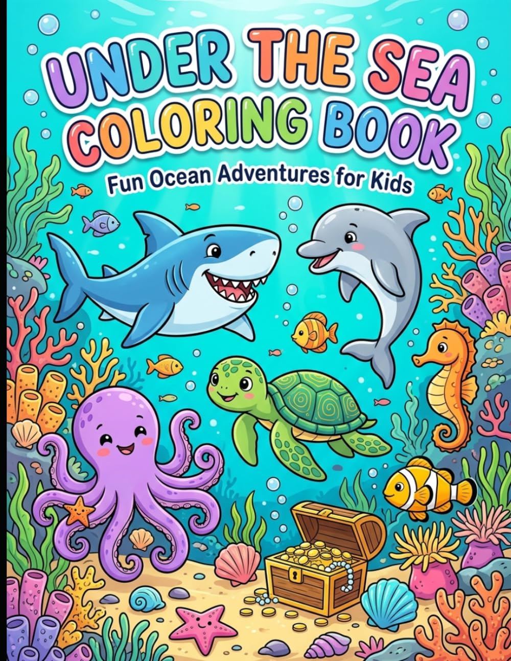 Ocean Friends Coloring Book