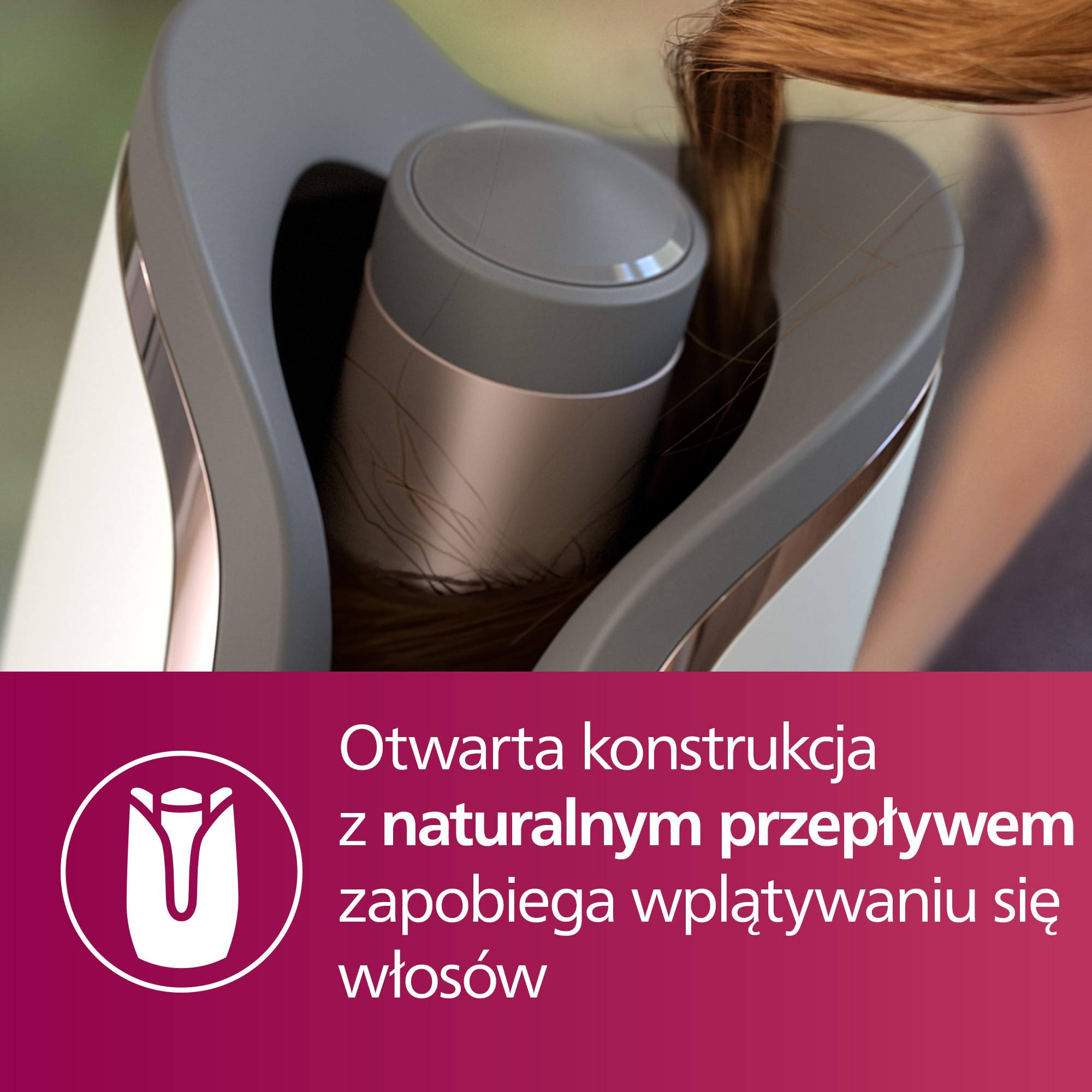 Philips Lokówka Auto Curler z serii 8000 z technologią MoistureProtect, 27 różnych opcji stylizacji, biała, model BHB878/00