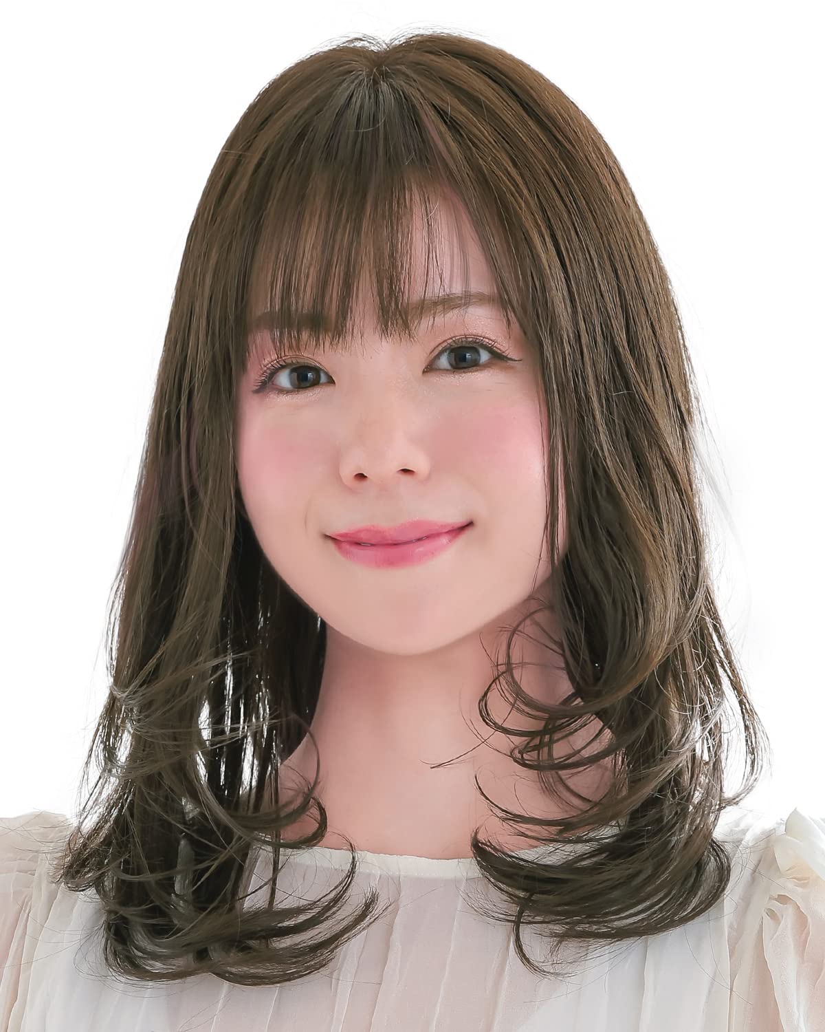 [AQUADOLL(アクアドール)] ウィッグ ミディアム レイヤー 医療用 フルウィッグ レディース かつら 女性 フリーサイズ  GBR.ジンジャーブラウン pw102GBR