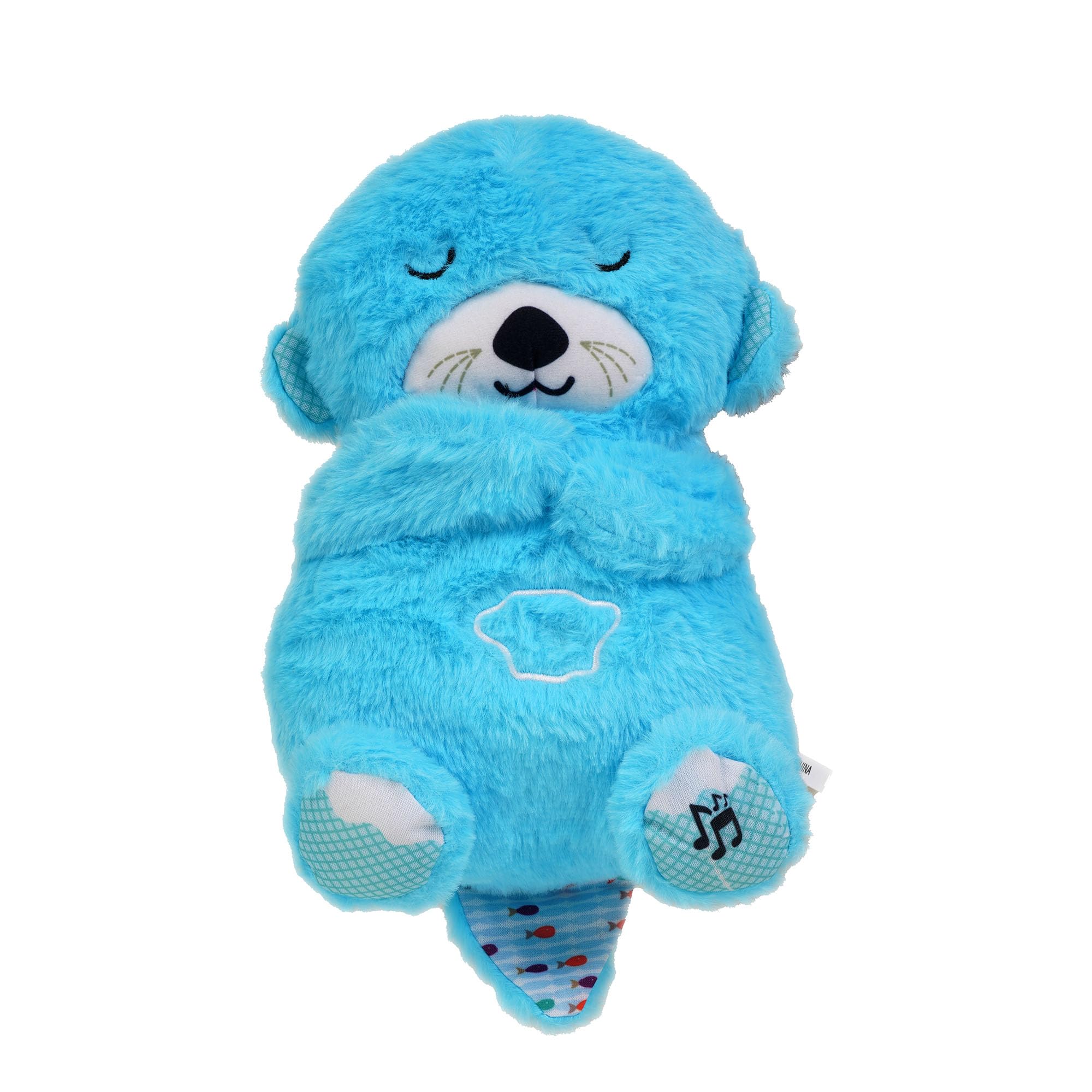 Breathing Teddy Bear Plush Toy with Music & Light for Babies | Soft & Cuddly Stuffed Animal Sleep Soother | Musical Teddy Bear Sensory Toy with Breathing Motion (Multi Colour)-image-41