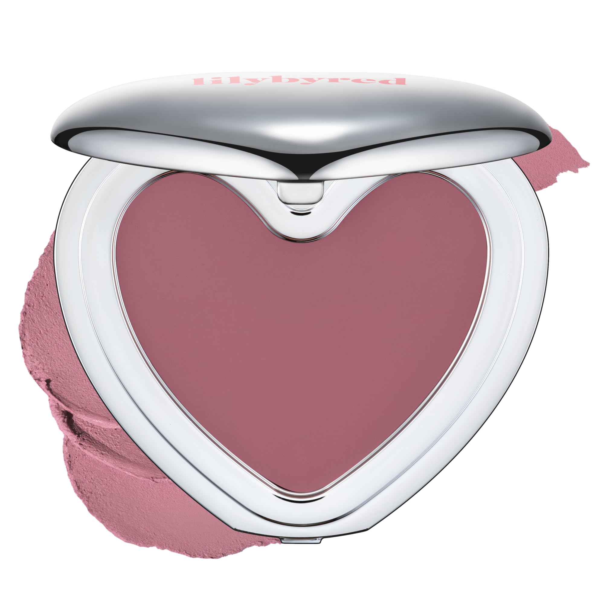 Amazon.com : lilybyred Luv Beam Cheek Mousse | Heart-Shaped Korean