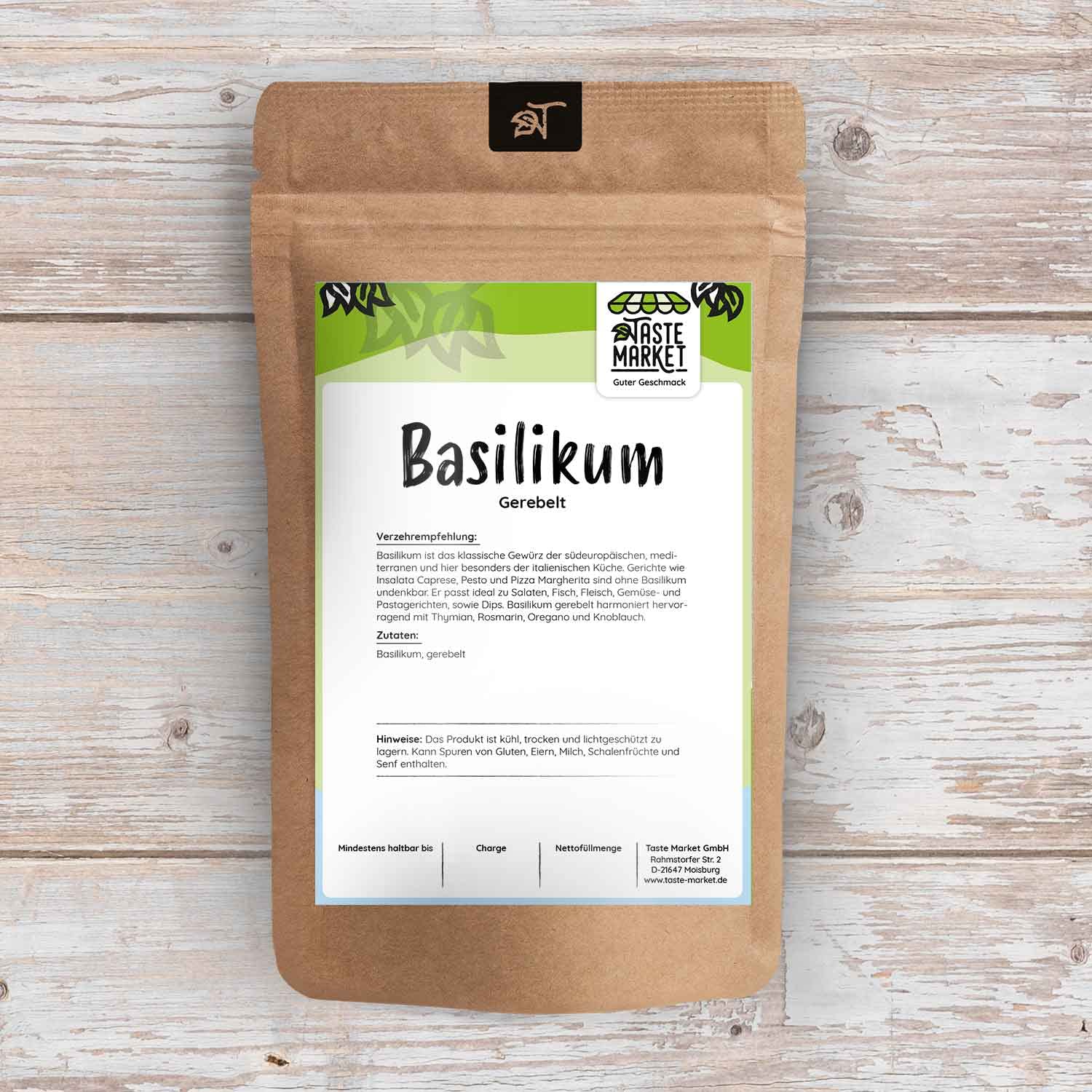 5 kg Basilikum gerebelt | schonend getrocknet | Kräuter | bestes Aroma