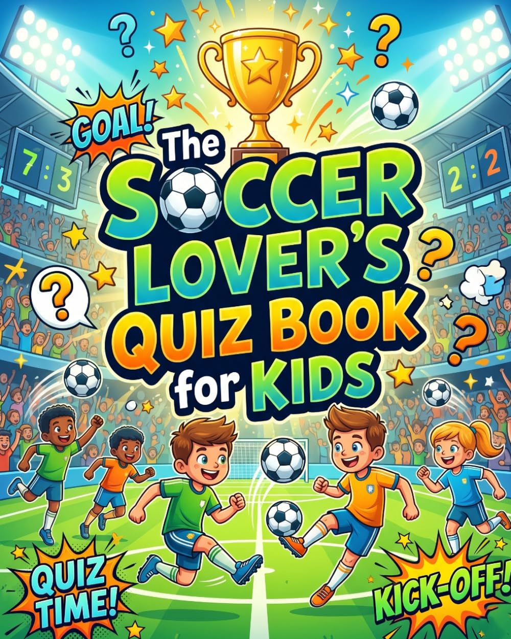 The Soccer Lover’s Quiz Book for Kids: Fun Trivia, Exciting Challenges, Amazing Facts & Soccer Quiz Adventures for Young Fans