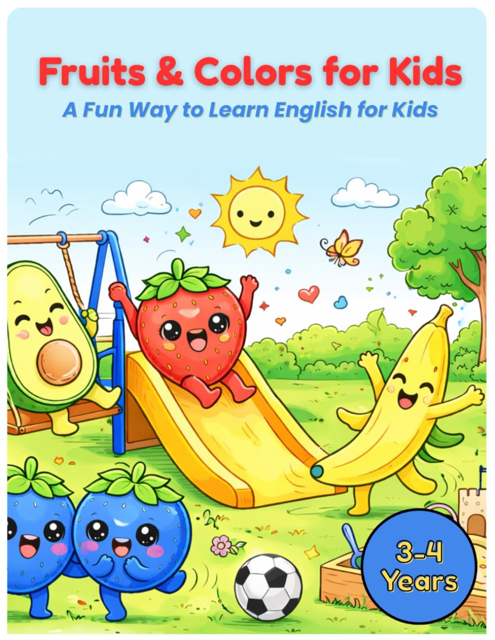 Fruits & Colors for Kids: A Fun Way to Learn English for Kids