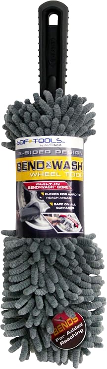 AutoSpa 97373AS Soft-Tools Bend and Wash Wheel Tool