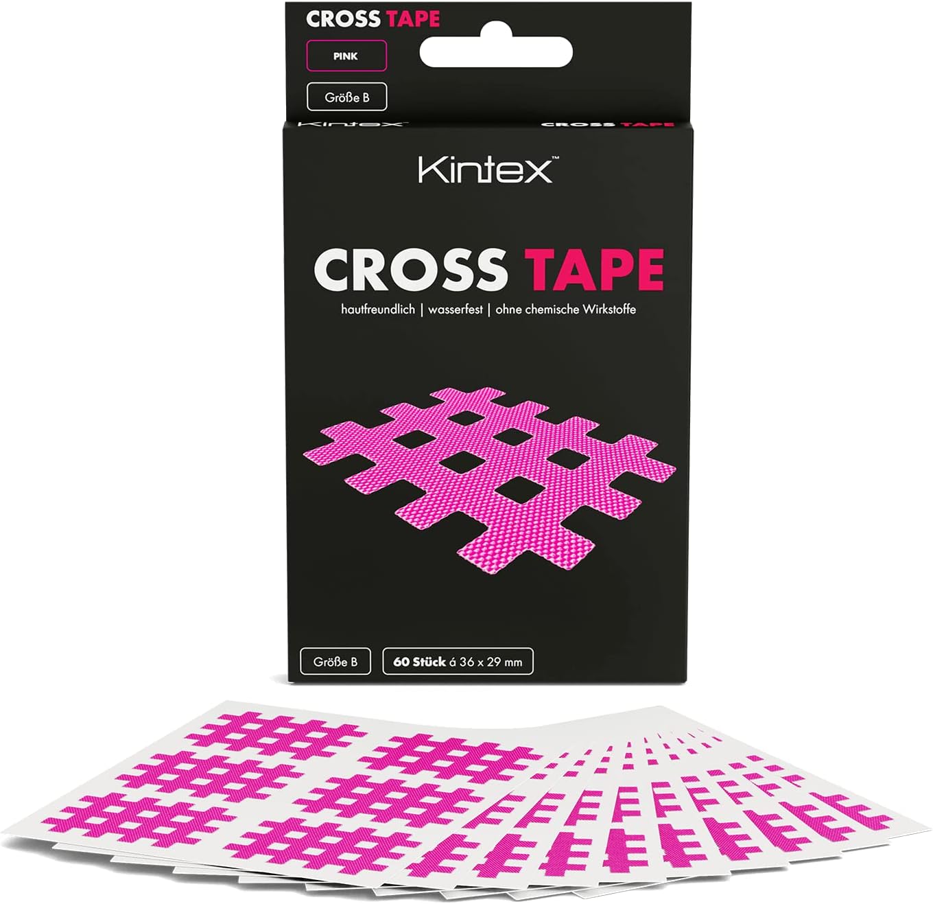 Cross Tape A, B, C in blue, pink or beige