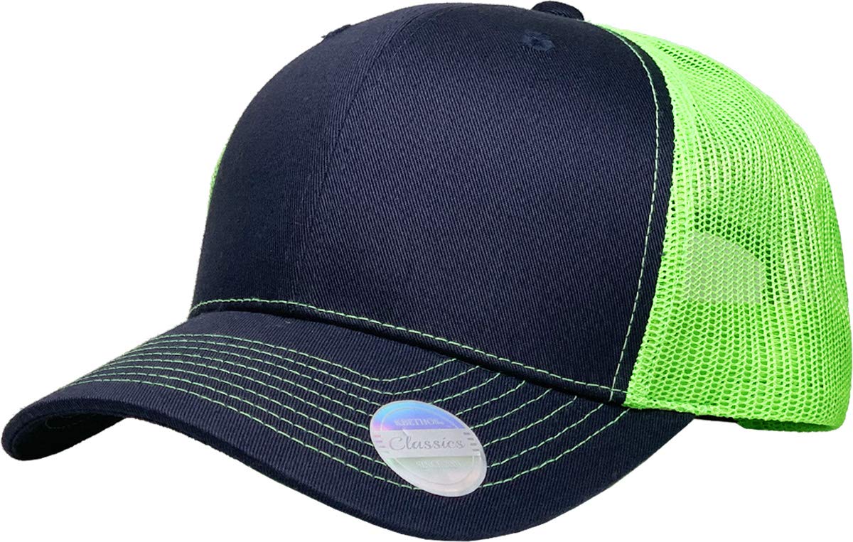 Classic 6 Panel Cotton Twill Mesh Trucker Cap Hat Adjustable Snapback Hat