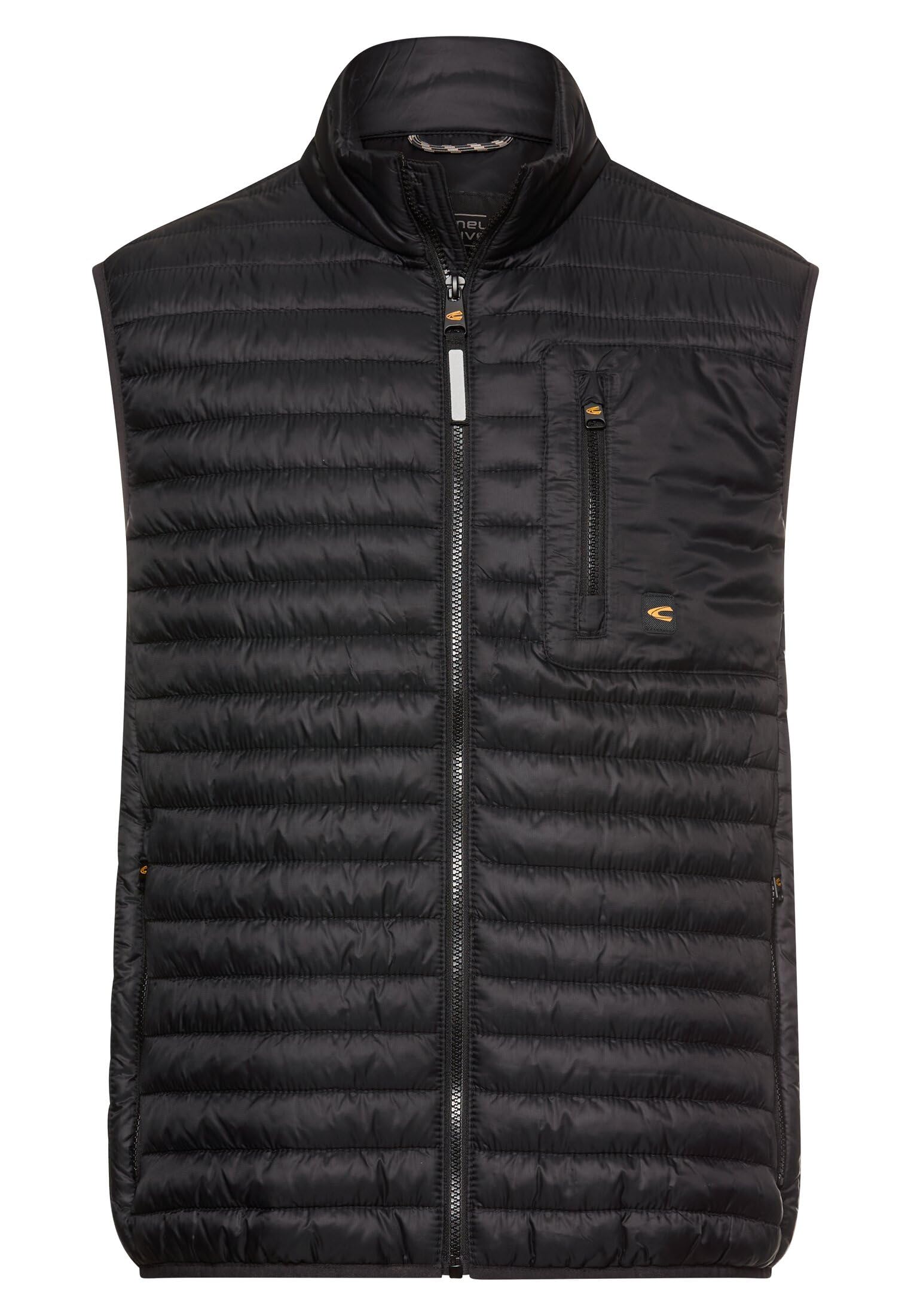 camel active Herren Weste mit Stehkragen und wasserabweisender Funktion