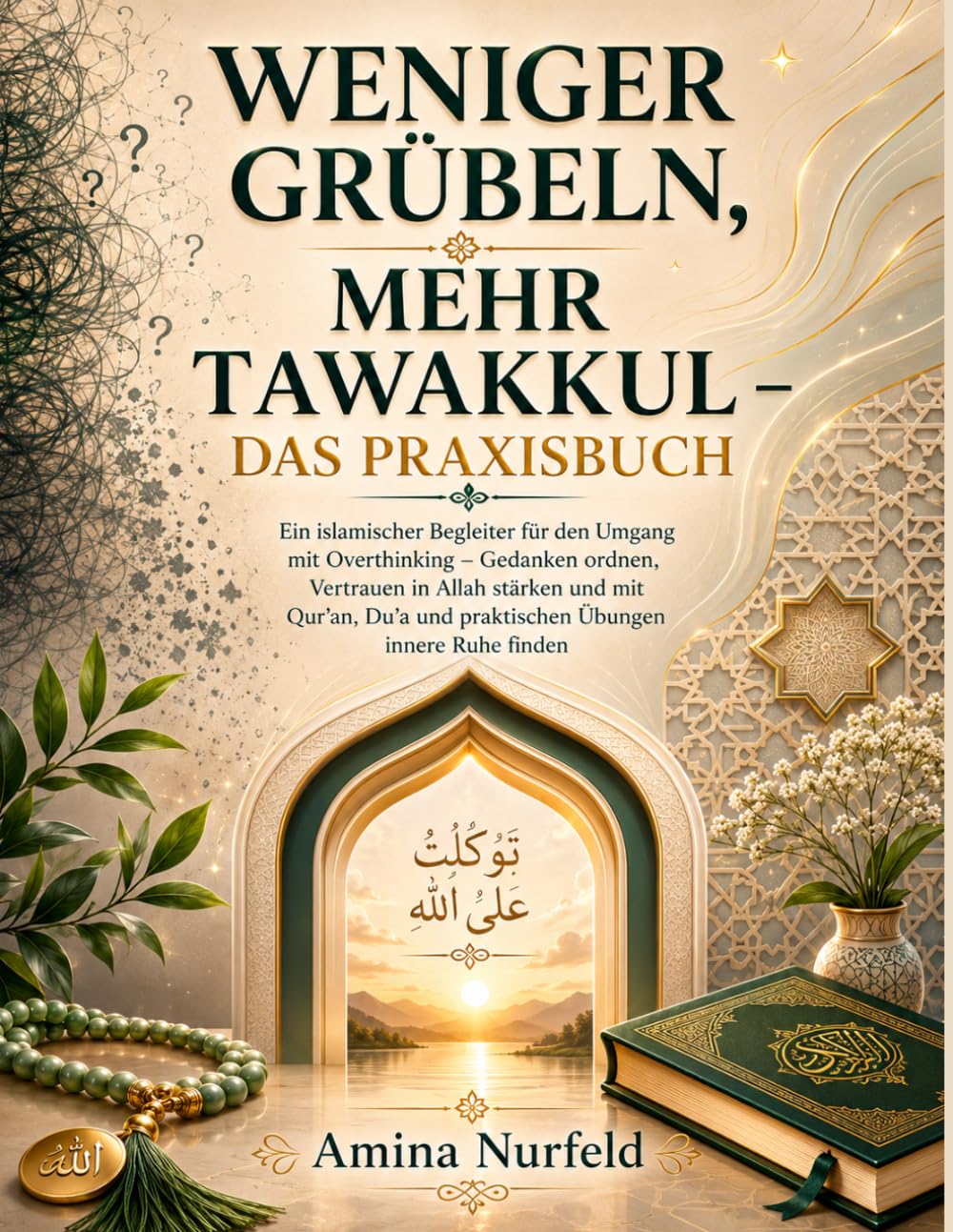 WENIGER GRÜBELN, MEHR TAWAKKUL – DAS PRAXISBUCH: Ein islamischer Begleiter für den Umgang mit Overthinking – Gedanken ordnen, Vertrauen in Allah ... und praktischen Übungen innere Ruhe finden