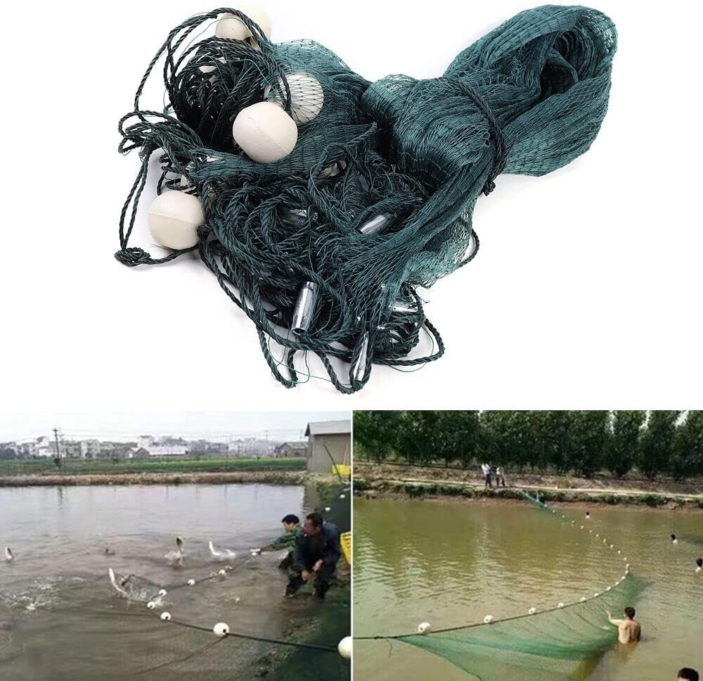 Fishing Net Hand Made Double Knotted Fish Net Beach Drag