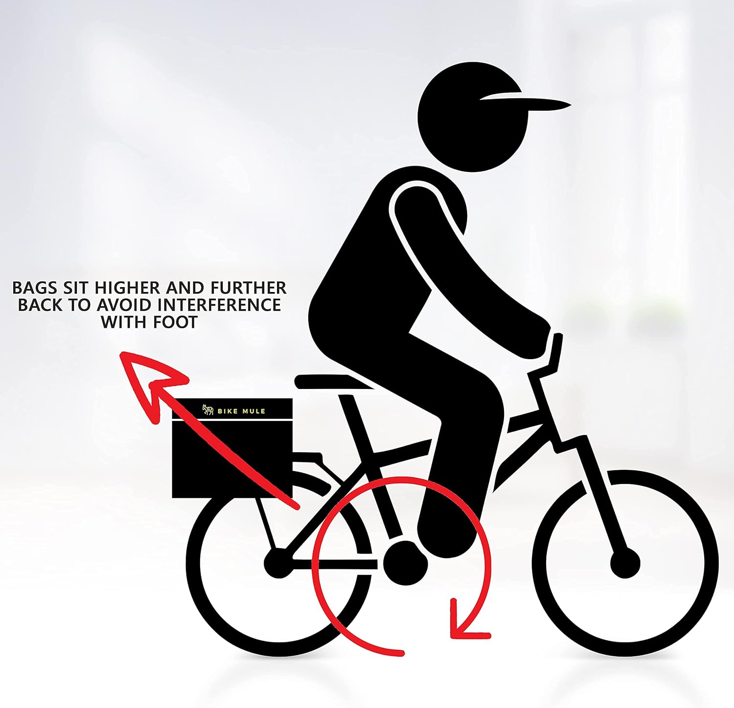 Grocery Pannier Bags - The Ultimate Carrier Baskets for Shopping with Your Bicycle - Pair