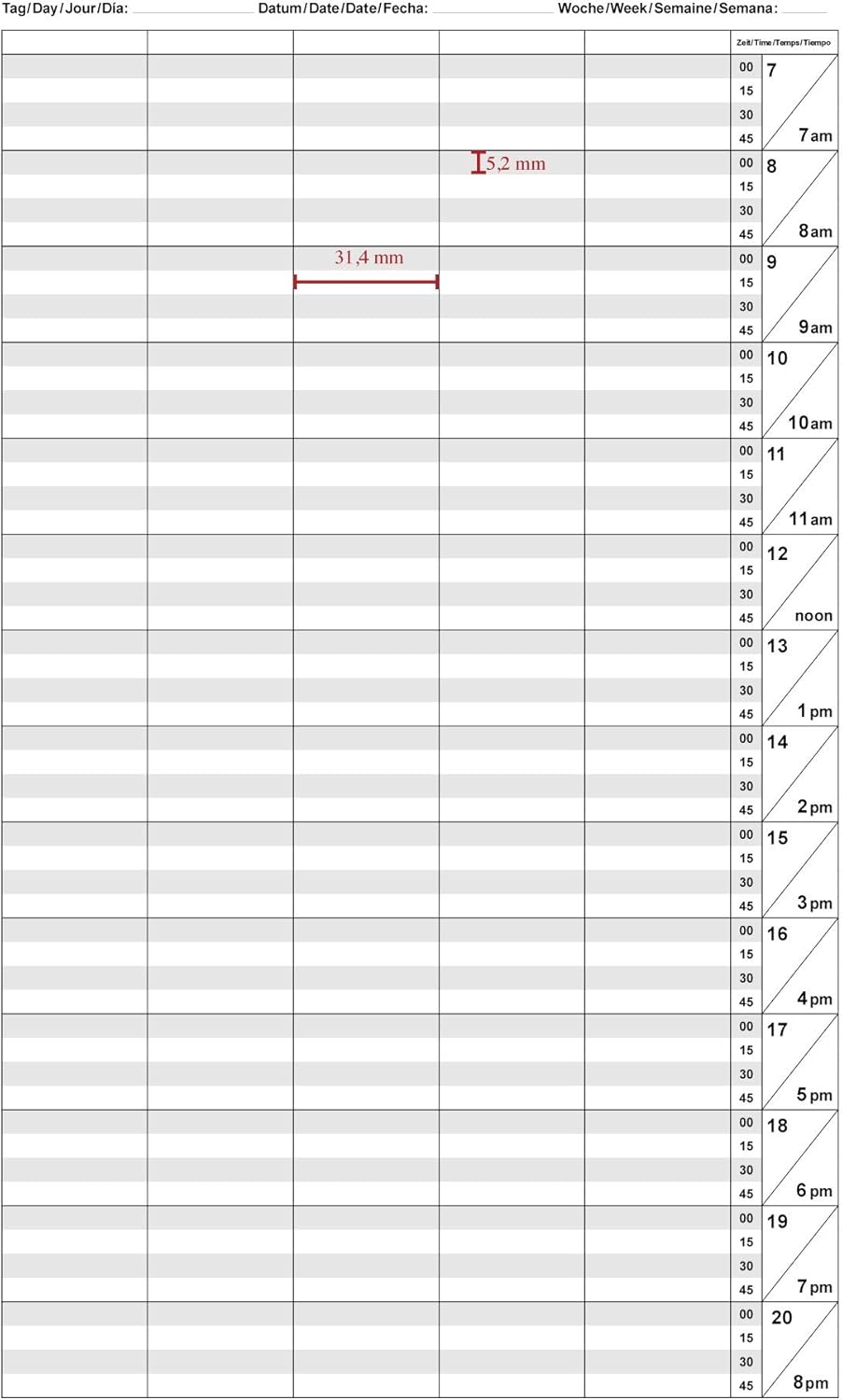 Carnet De Rendez Vous Pour Salon De Coiffure Et Pratique De 2 A 10 Personnes Plages De 15 30 Minutes Libre Inscription Des Jours 5 Mitarbeiter 30 Minuten Taktung Amazon Fr Fournitures De Bureau