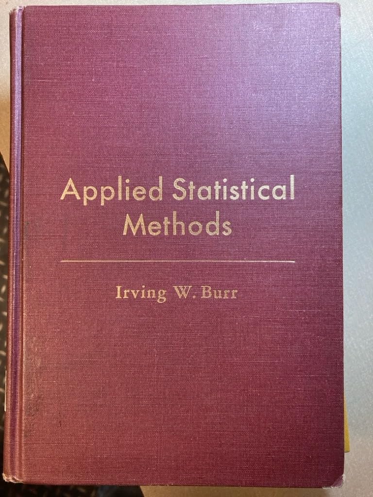Applied Statistical Methods