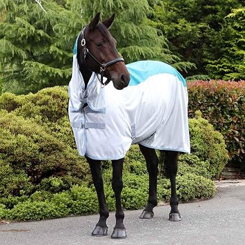 Ventomasta Waterproof Combo Fly Rug – Mesh Lower, Breathable, UPF Protection