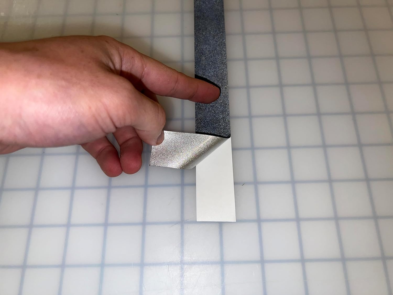 Black Reflective Tape 3-M 680 Type 1 Engineer Grade 1" Reflects White (Ultra Bright) Scotchlite Thin & Flexible
