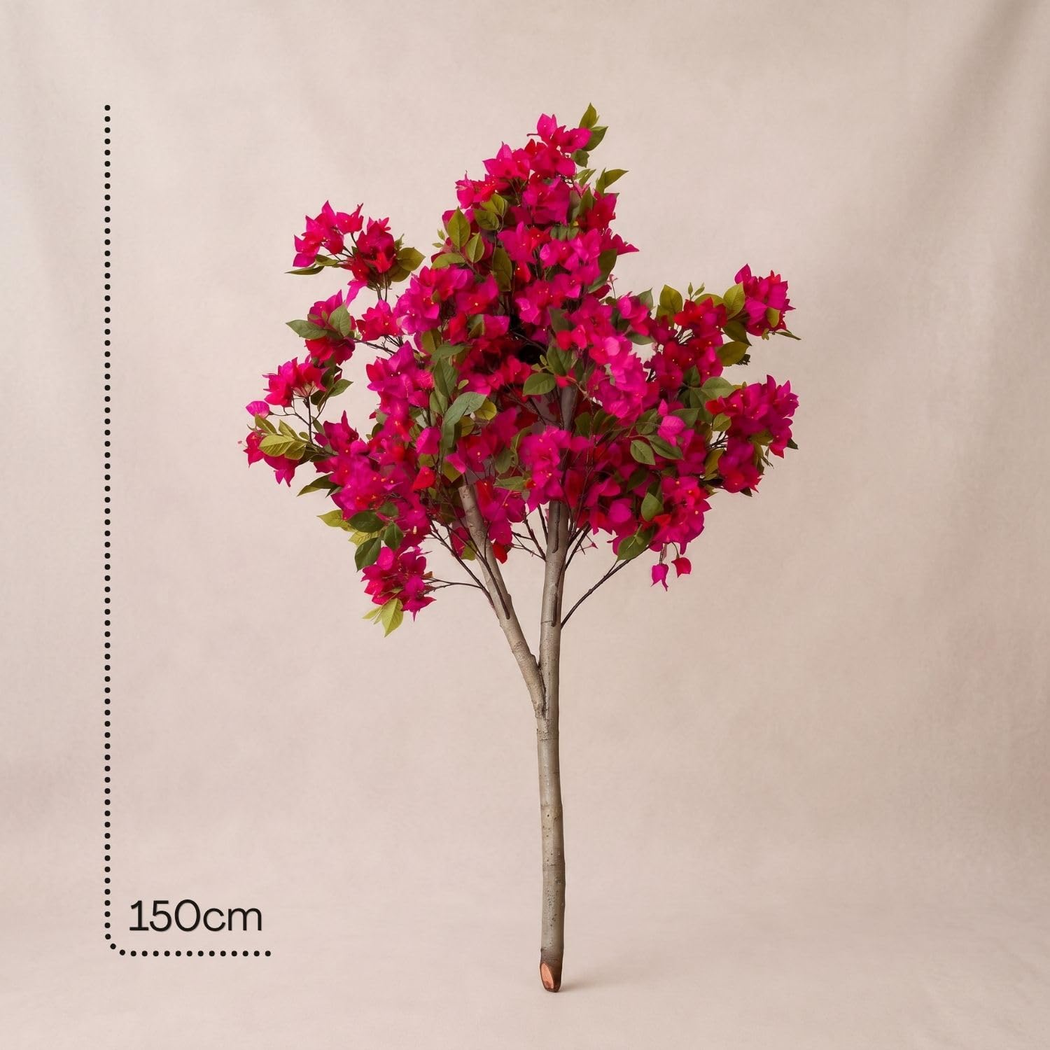 Pink Bougainvillea Plant - Realistic Artificial Flowers -3 Pink Bougainvillea Plant - Realistic Artificial Flowers -3