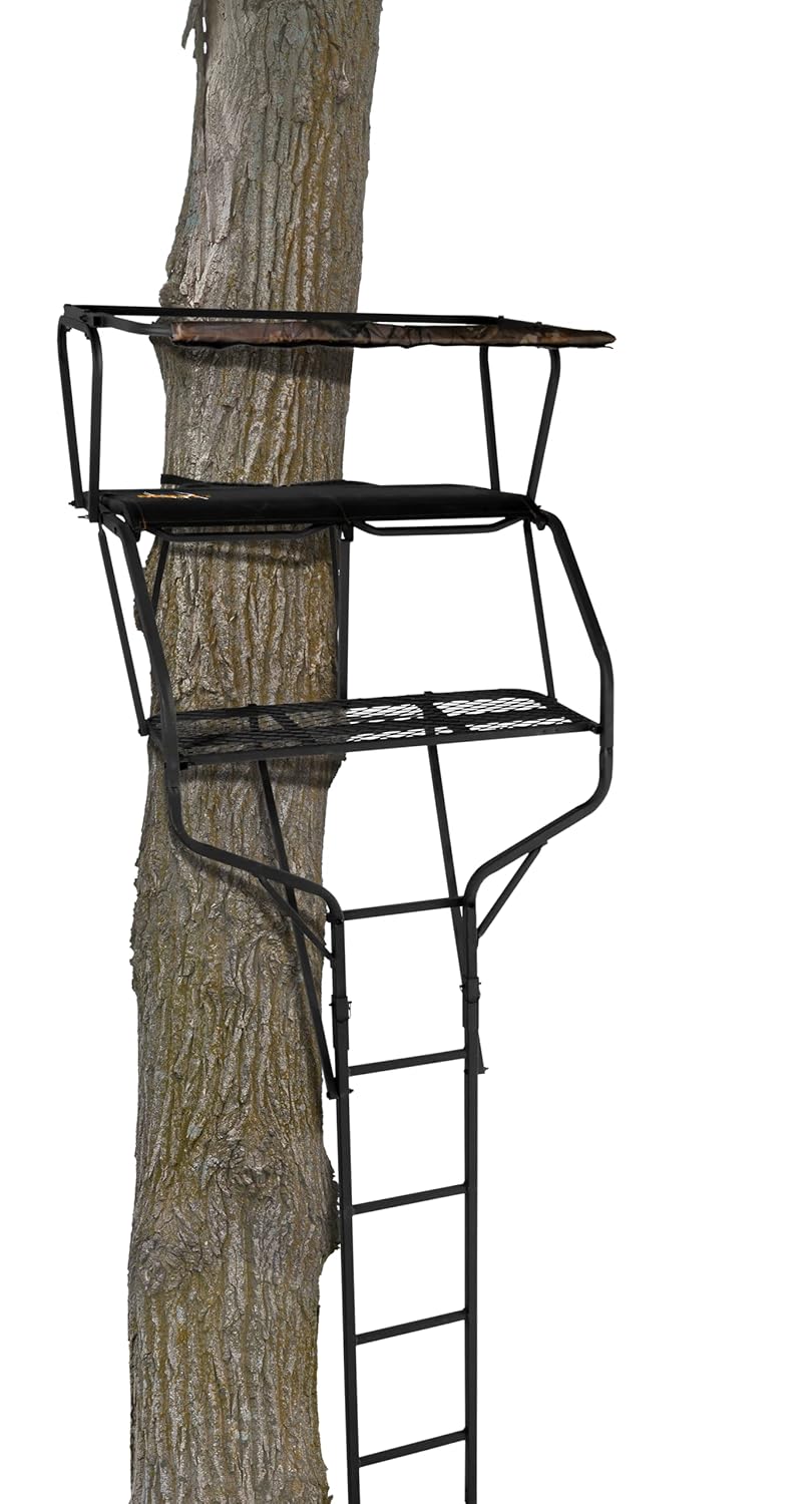 Muddy Legend XLT 2 Man Tree Stand 18 FT. 500 lb. Rated 2 Four Point