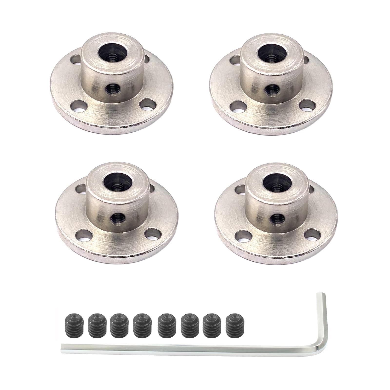 Rigid Flange Couplings - 6 Pcs for DIY Motors -19 Rigid Flange Couplings - 6 Pcs for DIY Motors -19