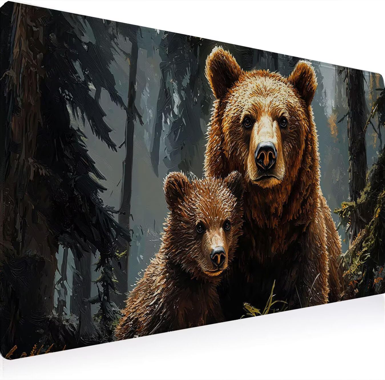 Podkładka pod mysz, podkładka pod mysz XXL 1200 x 600 mm podkładka pod mysz dla graczy, wodoodporna gumowa podstawa, duża podkładka pod mysz do gier na biurko zszyte krawędzie wodoodporna