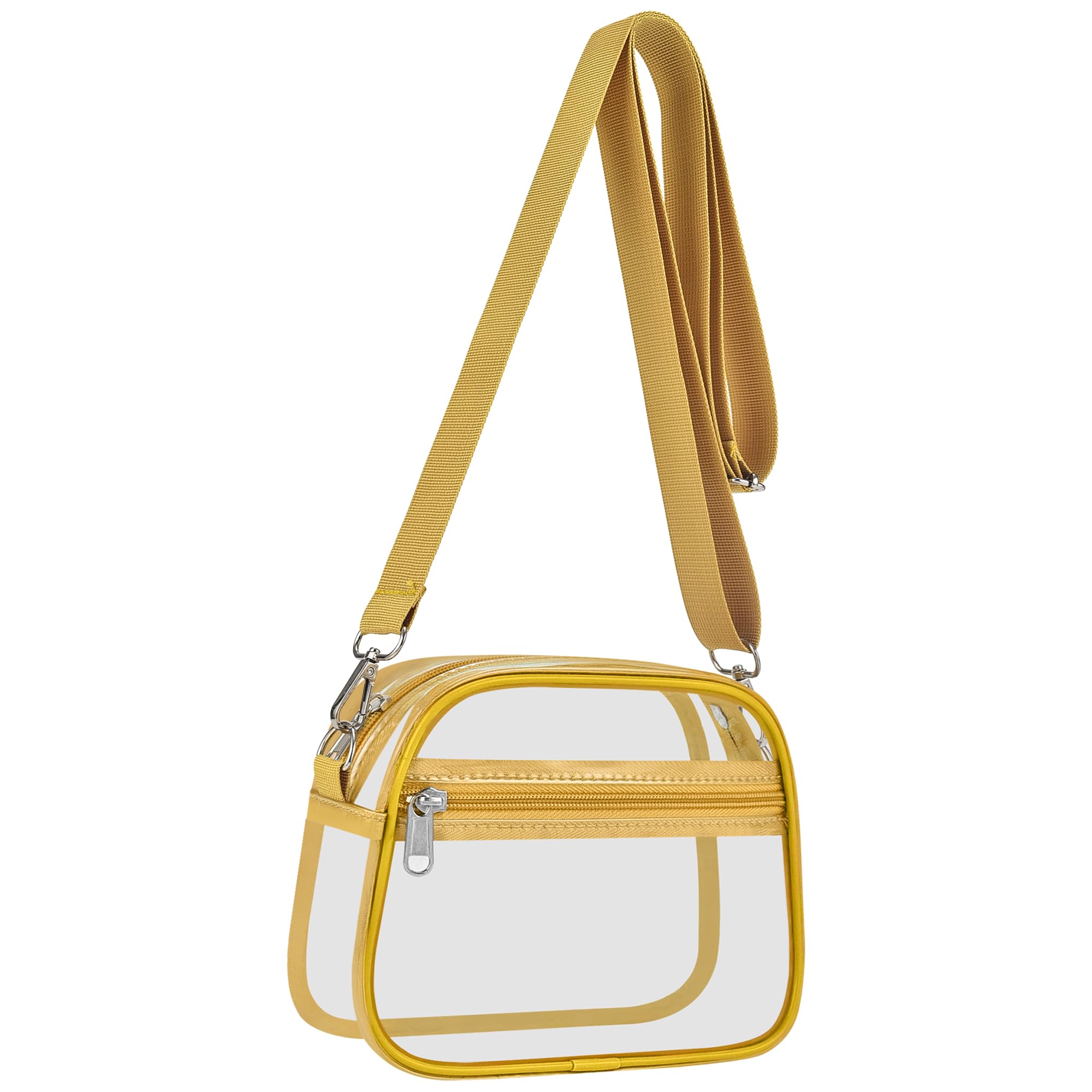 USPECLARE Clear Bag for Stadium Events Clear Sports Fan Handbags Purses
