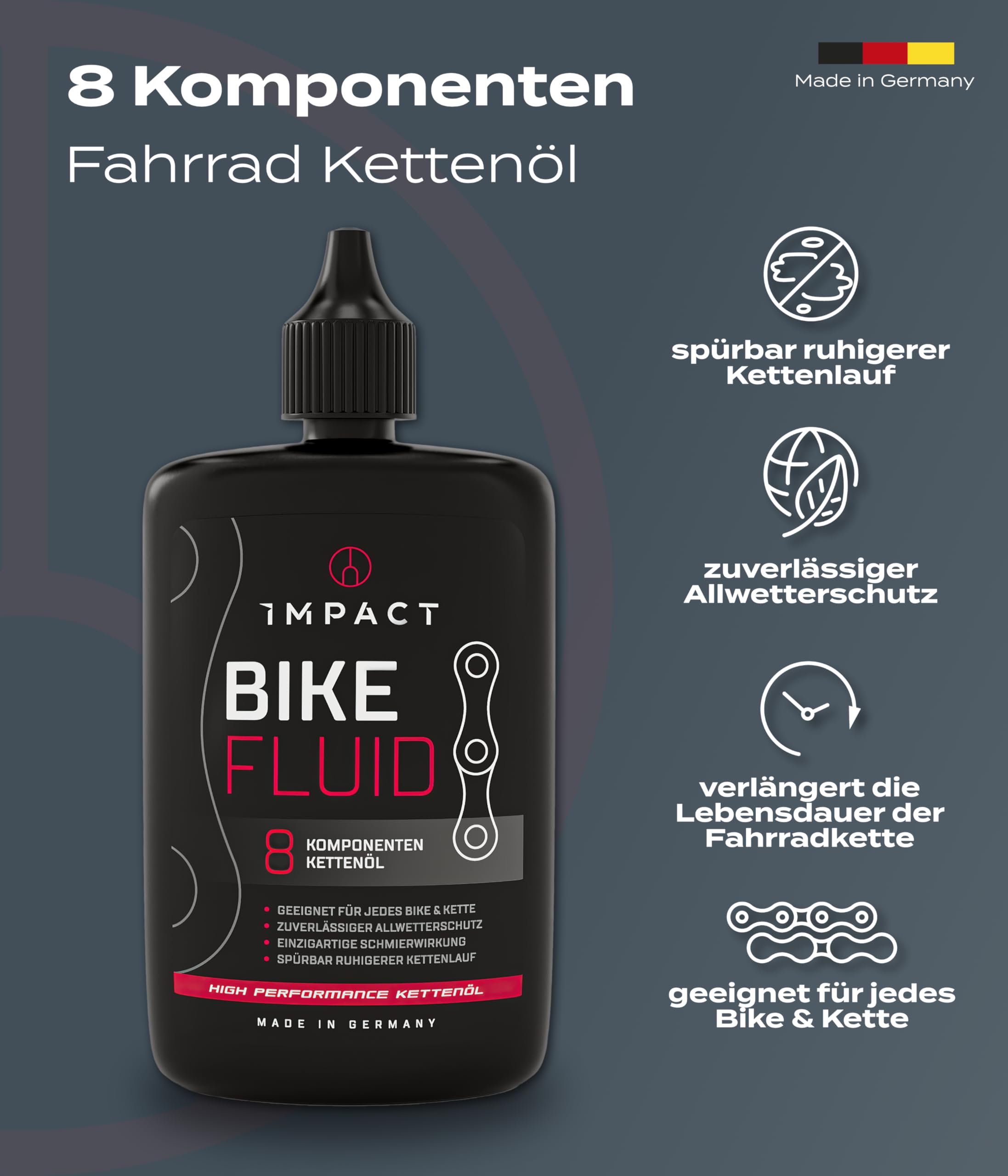 Smoove Lubrifiant Universel De Longue Durée Pour Chaîne De Vélo De VTT Et De Tout Autre Vélo 125 Ml