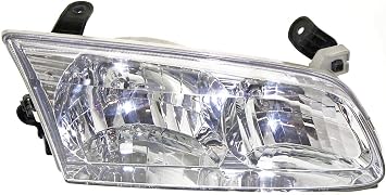 Evan Fischer Passenger Side Headlight for Toyota Camry CE LE XLE 2000-2001 Halogen With bulbs Replaces# 81110AA020