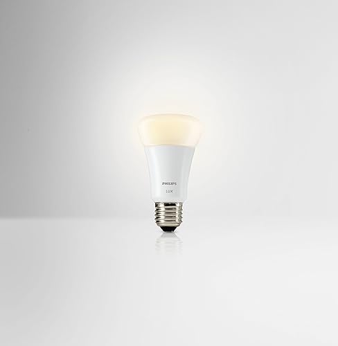 Miniatura 2 de Philips Hue Lux A19 Foco de luz LED inteligente equivalente a 60 vatios, regulable (compatible con Alexa, Apple HomeKit y Google Assistant).
