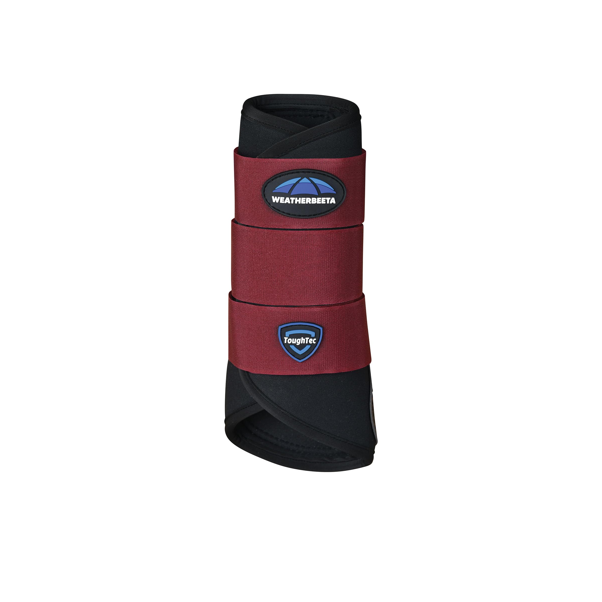 WeatherBeeta Tough-Tec Prime Brushing Boots, Black/Burgundy, Small