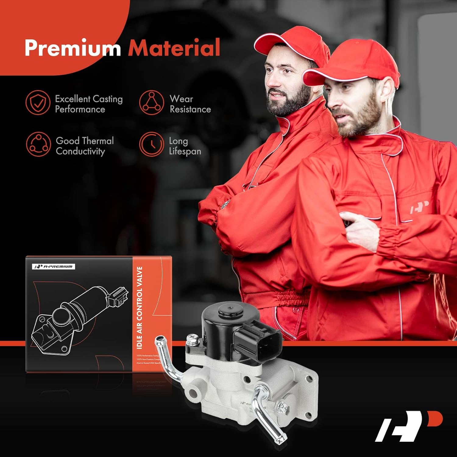A-Premium Fuel Injection Idle Air Control Valve Compatible with Nissan Pathfinder 2001-2003, Altima 2002, Maxima 2002 & Infiniti QX4 2001-2003, 3.5L