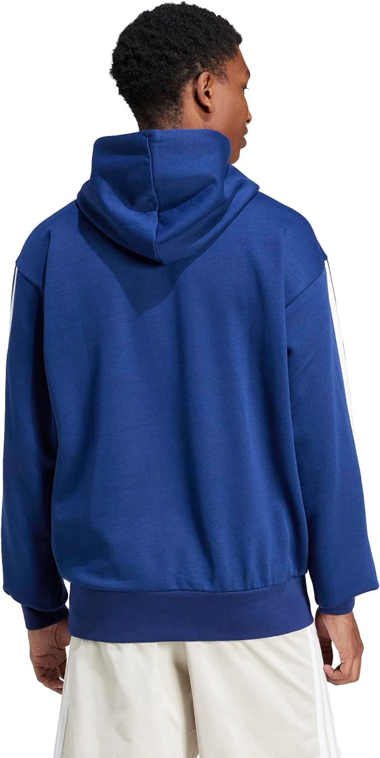 adidas Men's Essentials 3-stripes Fleece Hoodie