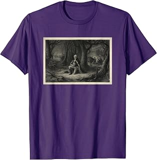 George Washington's Prayer at Valley Forge (1866) T-Shirt