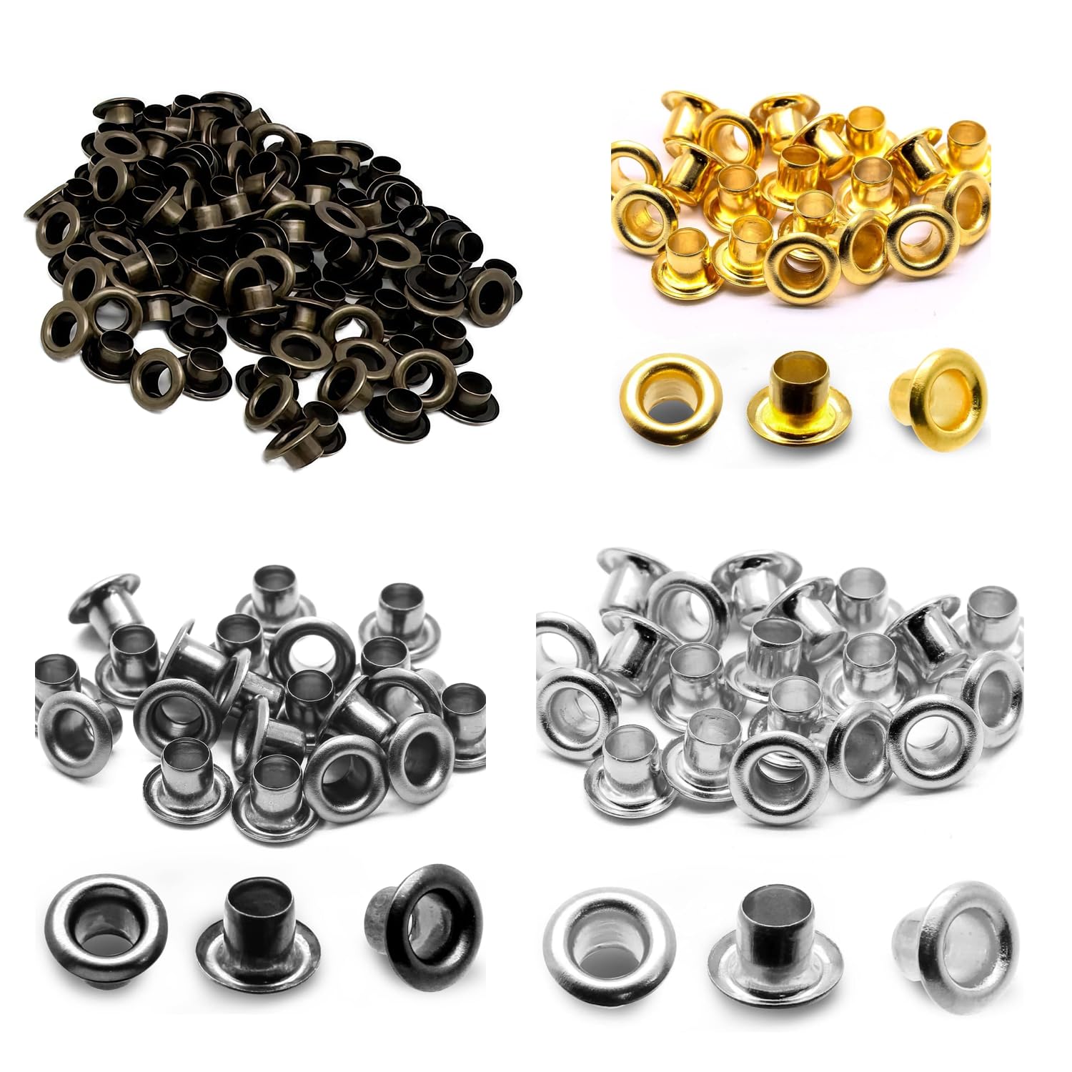 Œillets en métal 2 mm pour bricolage mini œillet de couture et gaine x800