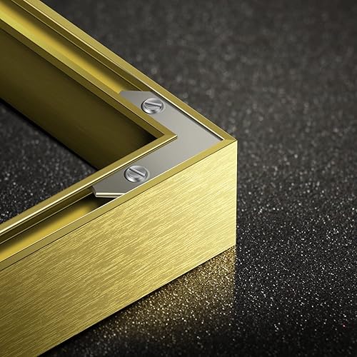 Miniatura 7 de Lienzo decorativo para colgar en la pared (16 x 24 pulgadas, dorado 1)