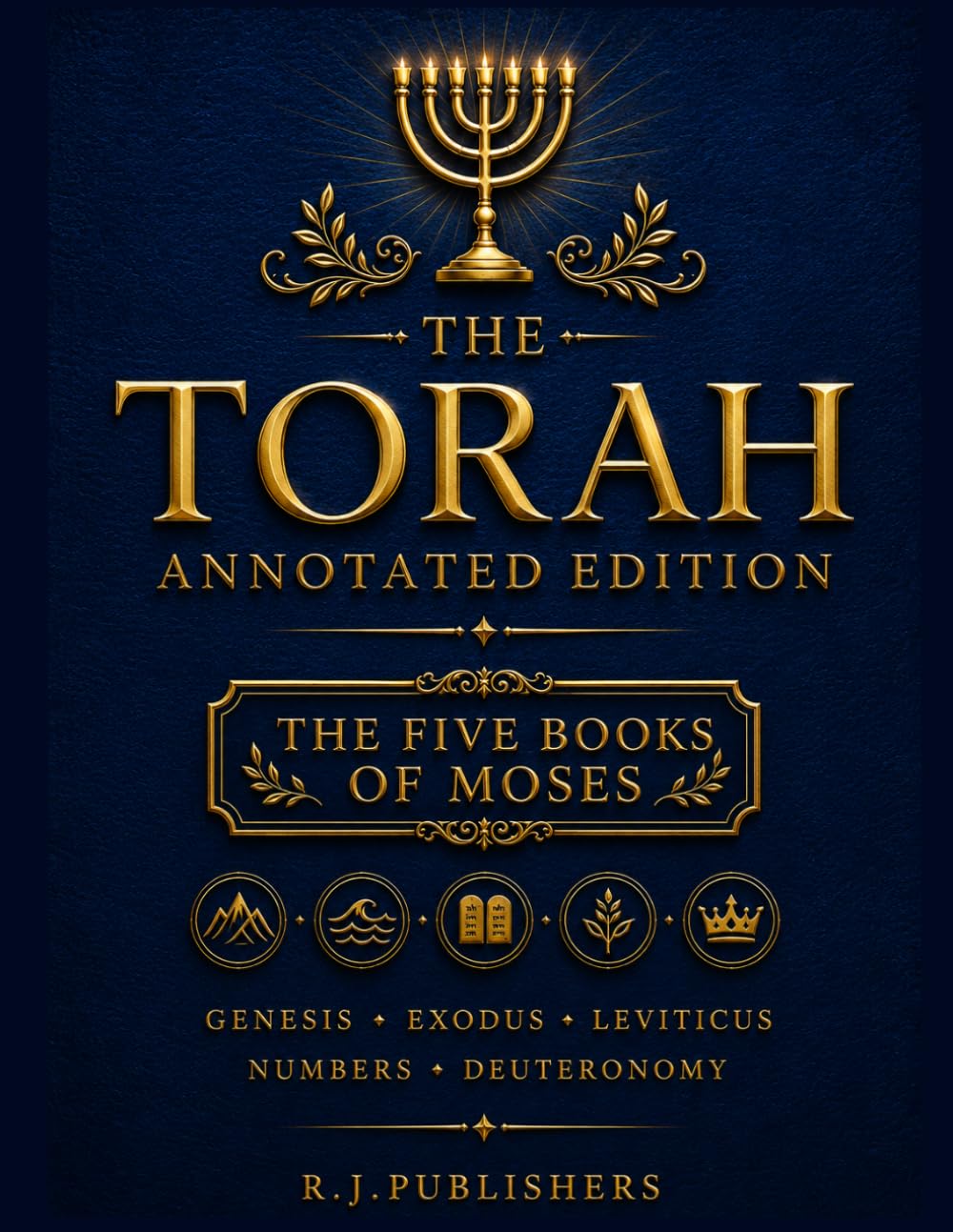 The Torah of the Catholic Bible: Five Books of Moses: A Complete English Translation of Genesis through Deuteronomy