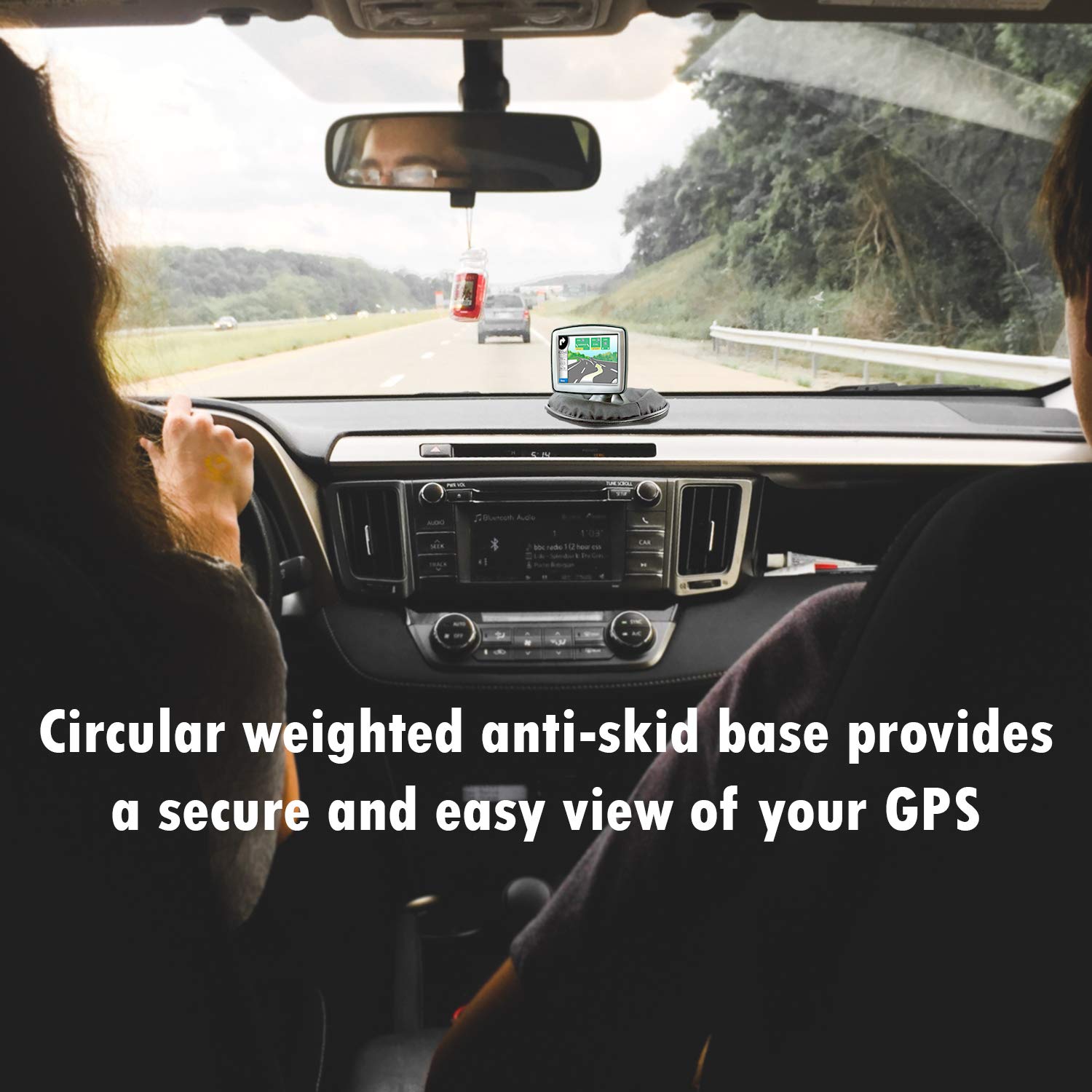 Universal Ponderado GPS navegación dash-mount